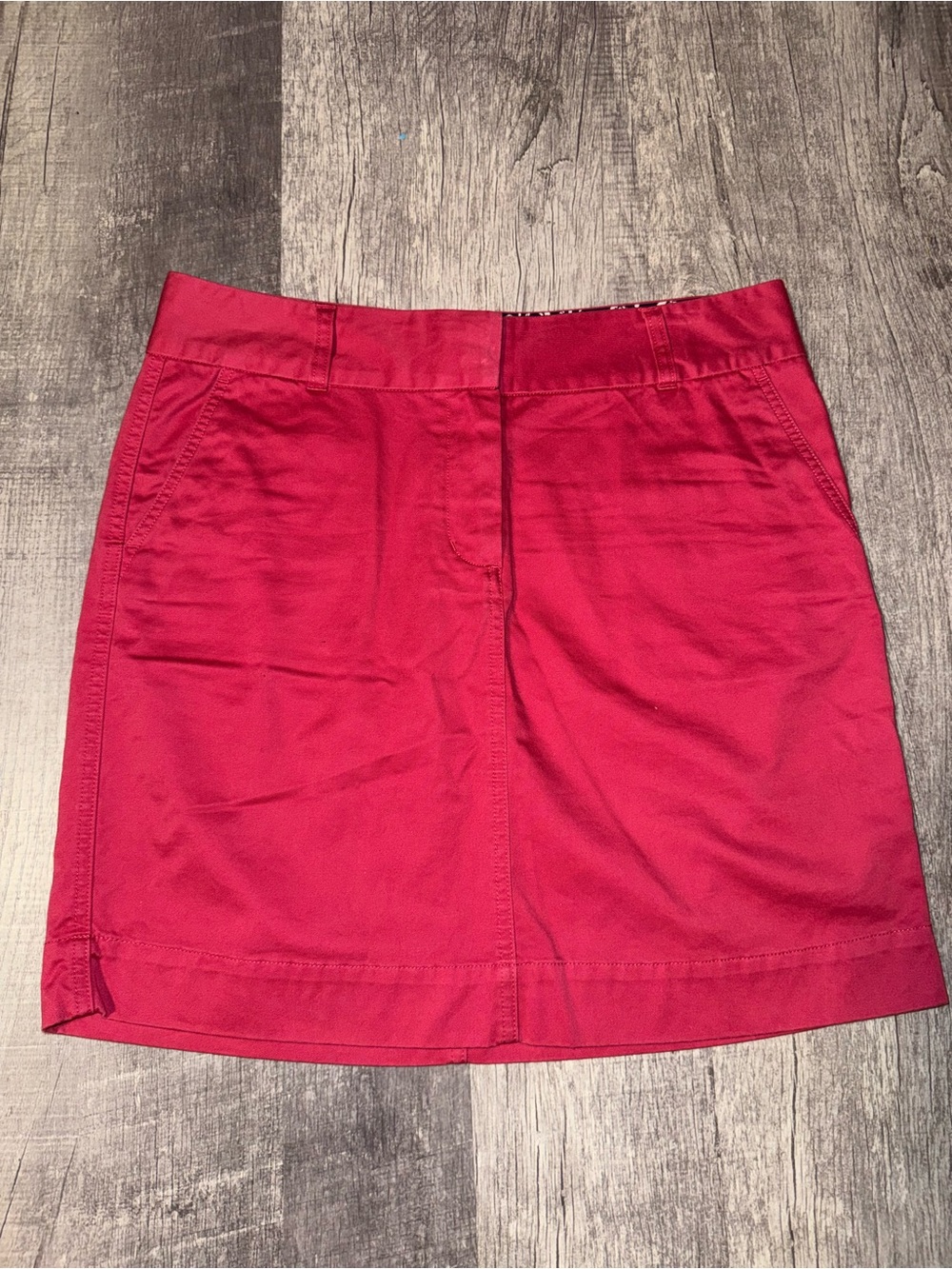 Vineyard Vines Pink Cotton Twill Straight Pencil Skirt – Size 8